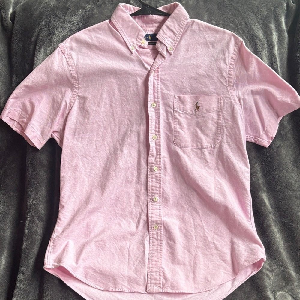 Ralph Lauren Men's Pink Polo Shirt